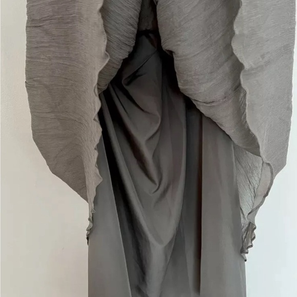 J.CREW Collection Silk Chiffon ‘Arabelle’ Strapless. Beach Party. Has a Flaw! - Picture 6 of 13